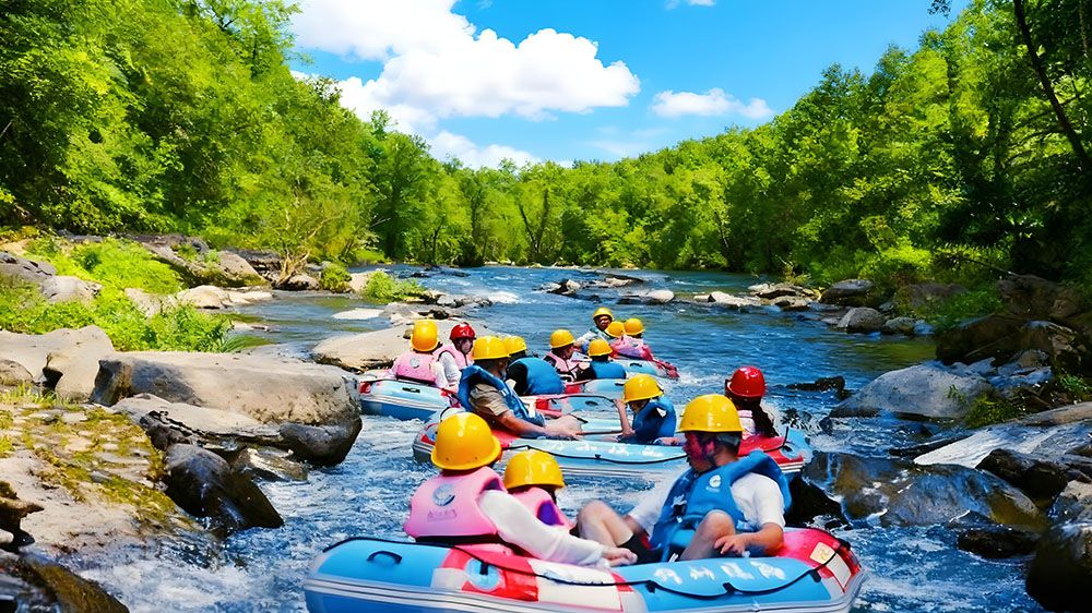 易景通为沩山漂流景区提供票务系统解决方案